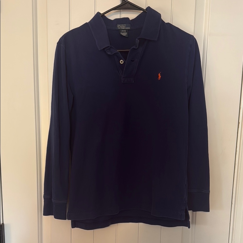 Polo by Ralph Lauren Navy Blue Long Sleeve Shirt